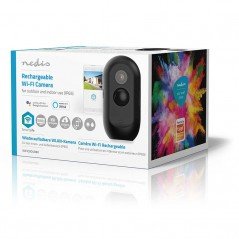 Digital videokamera - Nedis trådlös övervakningskamera för inom- och utomhusbruk