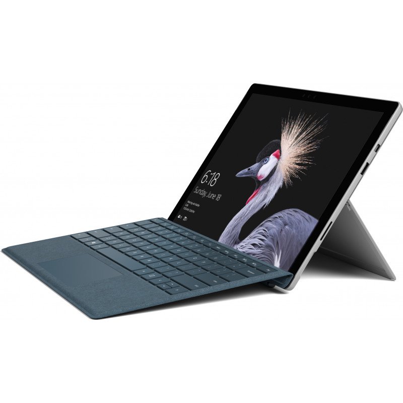 Brugt laptop 12" - Microsoft Surface Pro 5 (2017) i5 8GB 256SSD med tangentbord (beg lägre batterihälsa)