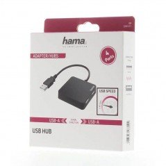 HAMA USB-hubb 4 portar 480 Mbit/s