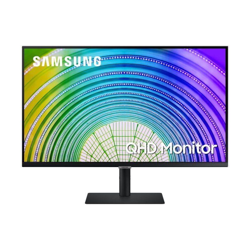 Computerskærm 25" eller større - Samsung 32" S32A600 VA-skærm med 2K-opløsning og 90 W USB-C-hub