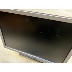 Dell 19" LCD-skærm med sølvramme (brugt med nogle mindre ridser)