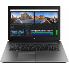 Brugt laptop 17" - HP ZBook 17 G5 i7 32GB 512SSD Quadro P3200 (brugt med bule i låget)