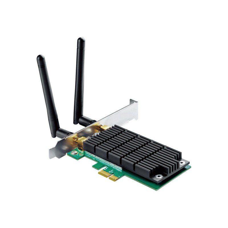 Trådlösa nätverkskort - TP-Link T4E trådlöst PCI-E nätverkskort med Dual Band (Full/Low bracket)