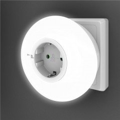 Nattlampa LED med automatisk tändning