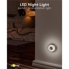 Natlampe - LED-natlys med automatisk tænding