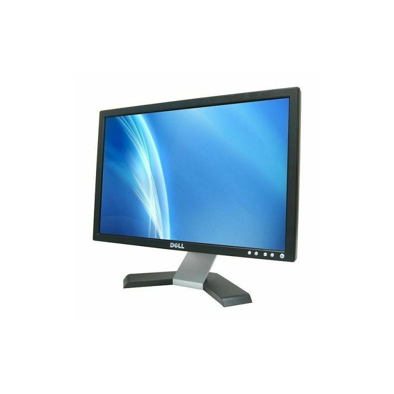 Brugte computerskærme - Dell 20-tums LCD-skärm (brugt med mange ridser på skærmen - se billeder)