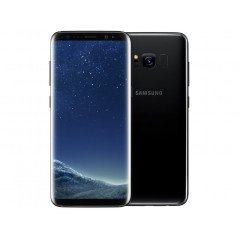 Samsung Galaxy S8 64GB Midnight Black (brugt with small crack backside)