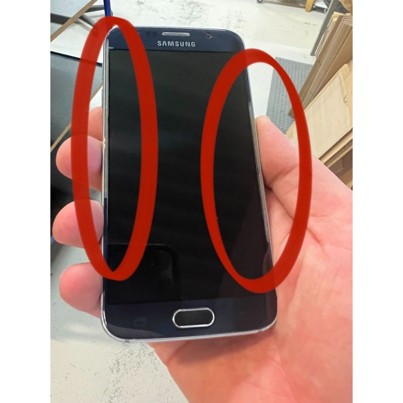 Gade Konsekvent Mekanisk copy of Samsung Galaxy S6 32GB Black Sapphire (brugt) - GalaxyS6-32...