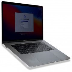 Brugt MacBook Pro - MacBook Pro Late 2016 15" i7 16GB 256SSD med Touchbar Silver (brugt)