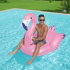 Sommarlek strand & trädgård - Uppblåsbar Pink Flamingo "Luxury" från Bestway