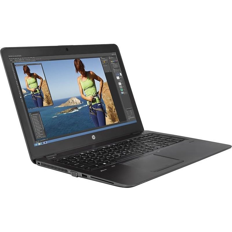 Brugt bærbar computer 15" - HP ZBook 15u G3 i7 16GB 512GB SSD FirePro W4190M (brugt)
