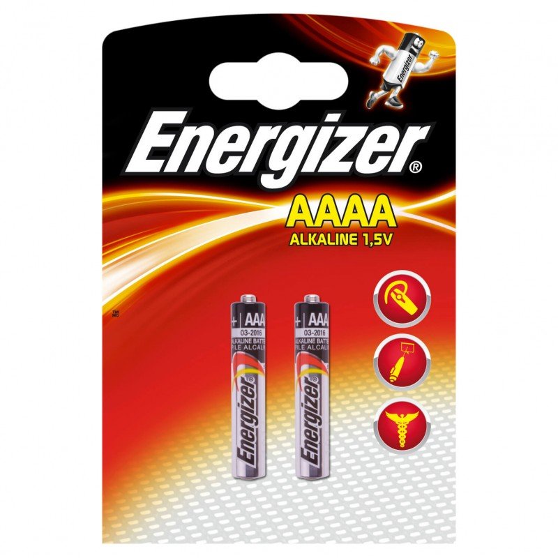 Batteri - ENERGIZER Batteri AAAA (LR61) Ultra + 2-pack