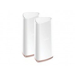 Router 450+ Mbps - D-Link Covr AC2200 trådløs router triple band 2-pack (demo)