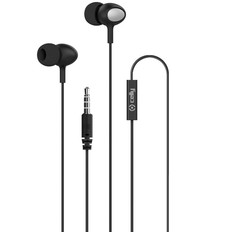 Headset - Celly in-ear headset med 3,5 mm