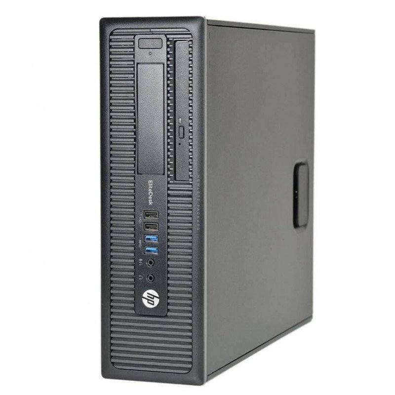 Datorer begagnade - HP EliteDesk 800 G2 SFF i7 16GB 120SSD W10P (beg)