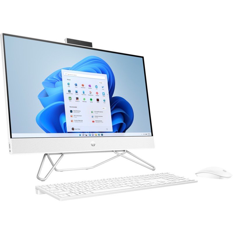 All-in-one computer - HP All-in-One 24-cb1873no 24" Ryzen 5 8GB 512GB SSD Win 11