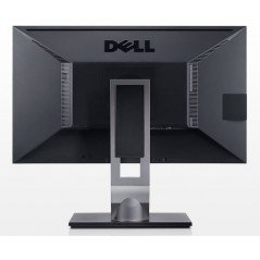 Brugte computerskærme - Dell 24-tommers LED-skærm P2411H med USB-hub og ergonomisk fod (brugt)