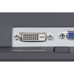Skärmar begagnade - Dell 24-tums LED-skärm P2411H med USB-hubb med Ergonomisk fot (beg)