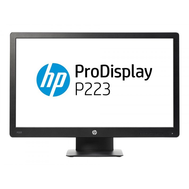 Brugte computerskærme - HP ProDisplay P223 22" Full HD LED-skärm med VA-panel (beg)