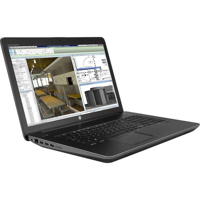 Brugt laptop 17" - HP ZBook 17 G4 i7 32 512 P3000 Win10 Pro (brugt)