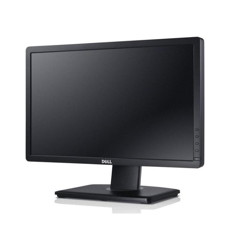 Brugte computerskærme - Dell 24" P2412H LED-skærm med ergonomisk fod (brugt)