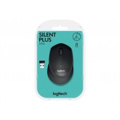Trådløs mus - Logitech M330 Silent Plus ekstra støjsvag trådløs mus