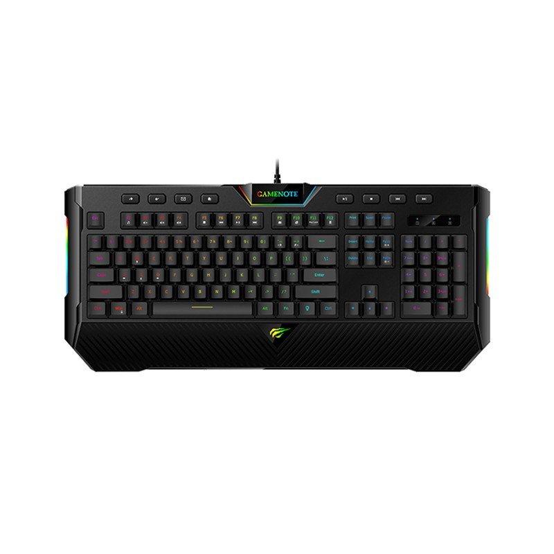 Mekaniskt tangentbord gaming - Havit KB486L semi-mekaniskt RGB gaming-tangentbord
