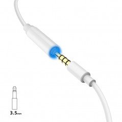 Andet tilbehør - Duado Lightning til 3,5 mm lyd-adapter