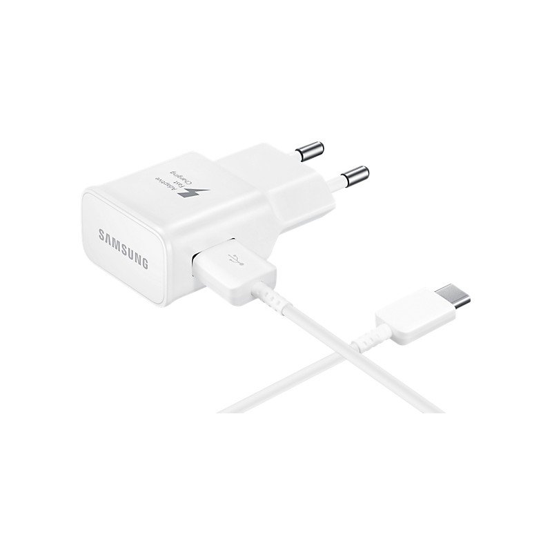 Chargers and Cables - Samsung väggladdare samt USB-C laddkabel