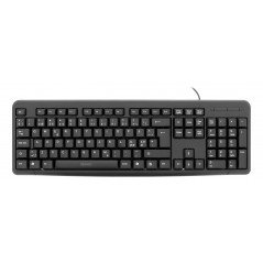 Trådade tangentbord - Deltaco tangentbord USB svart