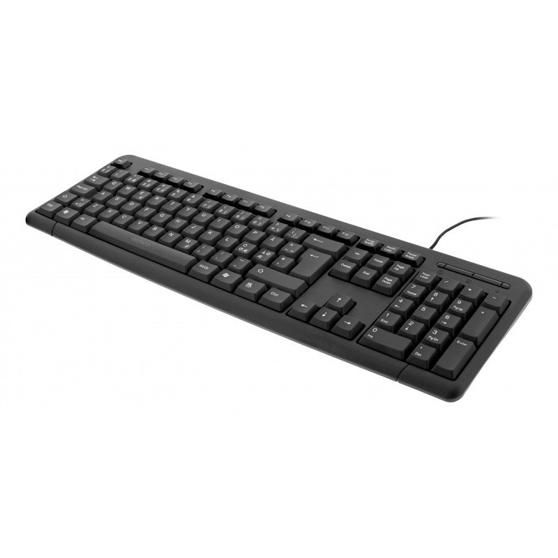 Trådade tangentbord - Deltaco tangentbord USB svart