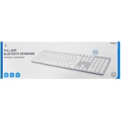 Tastaturer - Deltaco designet bluetooth-tastatur i aluminium