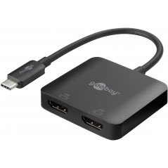 USB-C Multiport-adapter för två skärmar 2x HDMI
