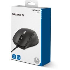 Wired Mouses - Deltaco MS-774 optisk mus