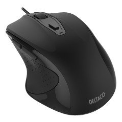 Trådad mus - Deltaco MS-801 extra tyst trådad mus