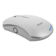 Deltaco MS-800 uppladdningsbar trådlös mus med tysta knappar