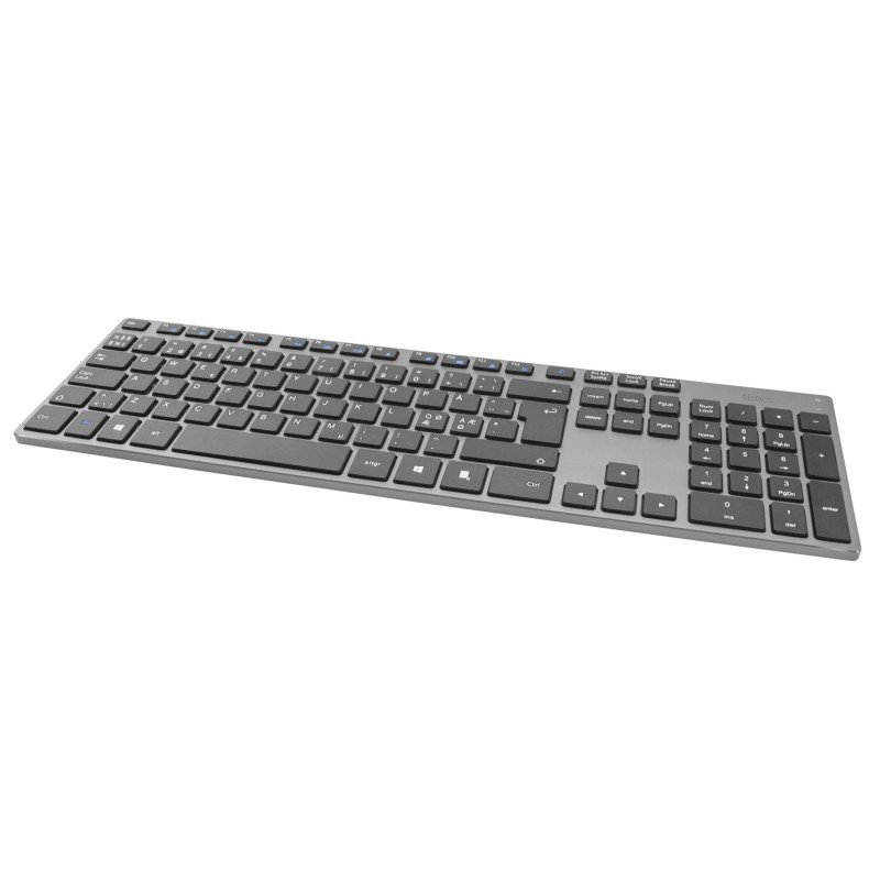 Wireless Keyboards - Deltaco TB-802 trådlöst tangentbord med laddningsbart batteri