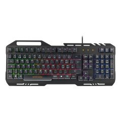 Deltaco gamingsæt med RGB-tastatur, mus og musemåtte