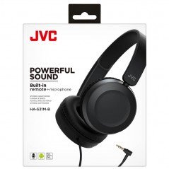 On ear-hörlurar - JVC On-Ear hörlurar och headset (svart)