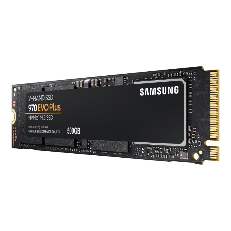 Harddiske til lagring - Samsung 970 EVO PLUS 500GB SSD harddisk M.2 2280 PCI Express 3.0 x4 (NVMe)
