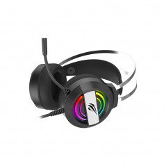 Gaming Headset - Havit Gaming headset med RGB, USB+3.5mm (fyndvara)