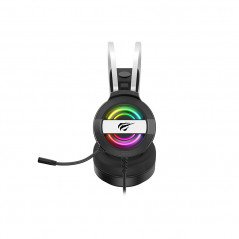 Gamingheadsets - Havit Gaming headset med RGB, USB+3.5mm (demo)