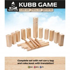 Sportme Kubb-spil med regler