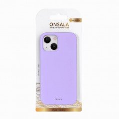 Skaller og hylstre - Onsala mobiletui til iPhone 12 / 12 Pro i violet silikone