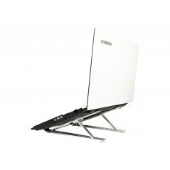 Skrivbordshållare dator - Inter-Tech NBS-200 laptopställ i aluminium för 11"-15,6"