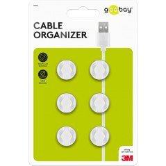Kabelhantering - Kabelhållare Organizer 6-pack