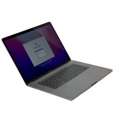 MacBook Pro 15-tommer 2018 i7 16GB 512SSD Space Gray (brugt mærke låg*)