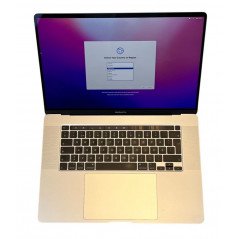 Brugt MacBook Pro - MacBook Pro 16-tommer 2019 i7-9750H 16GB 512GB SSD Silver (brugt med mærke skærm)
