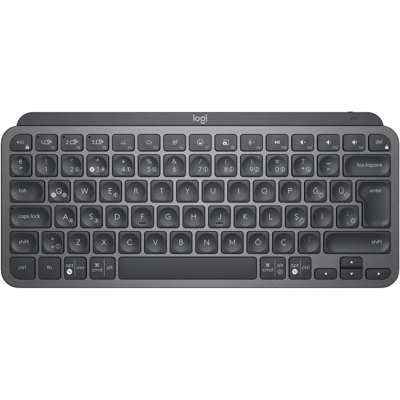 Trådløse tastaturer - Logitech MX Keys Mini trådløst Bluetooth-tastatur med baggrundsbelysning til pc/mac