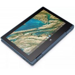 Laptop 12" beg - HP Chromebook x360 11 G3 EE 11.6" Touch 4GB 32GB Blå (beg)